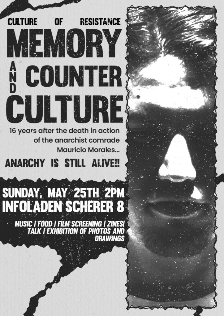 25.05: „Memory and CounterCulture“ – with love to Mauricio Morales
